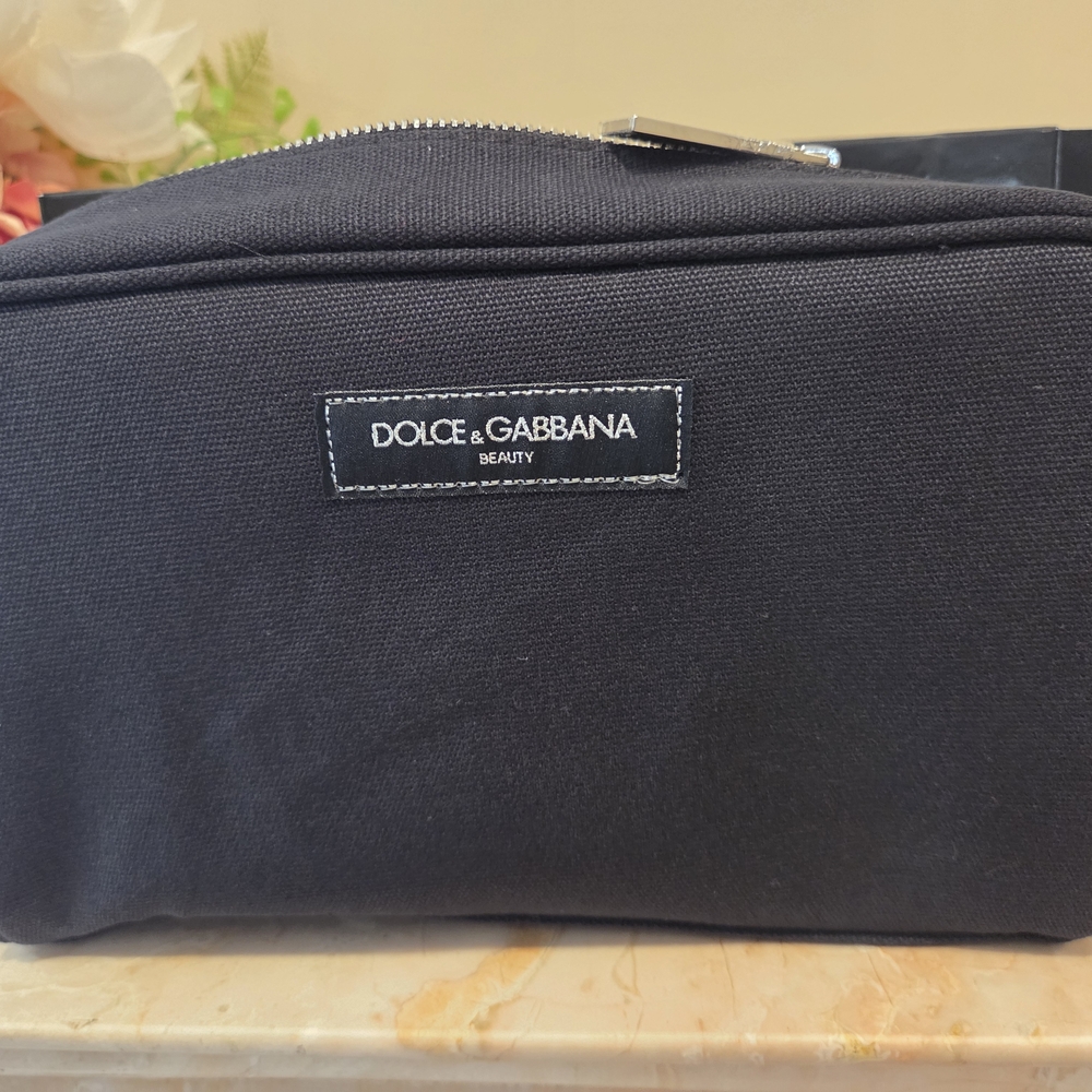 Dolce & Gabbana Beauty Unisex Black Toiletry Bag